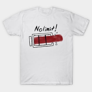 No Limit Red T-Shirt